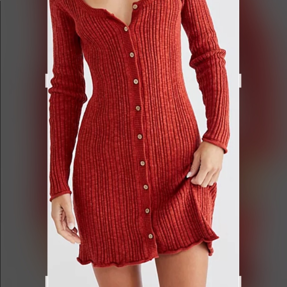 FREE PEOPLE HENLEY MINI DRESS